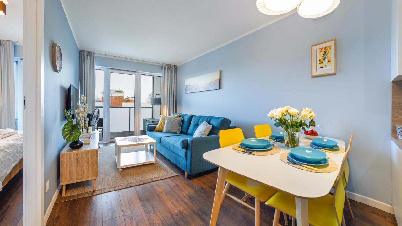 Apartament Blekitna Laguna Z Basenem - Ul Kasprowicza 20A - Holiday City 코워브제크 외부 사진